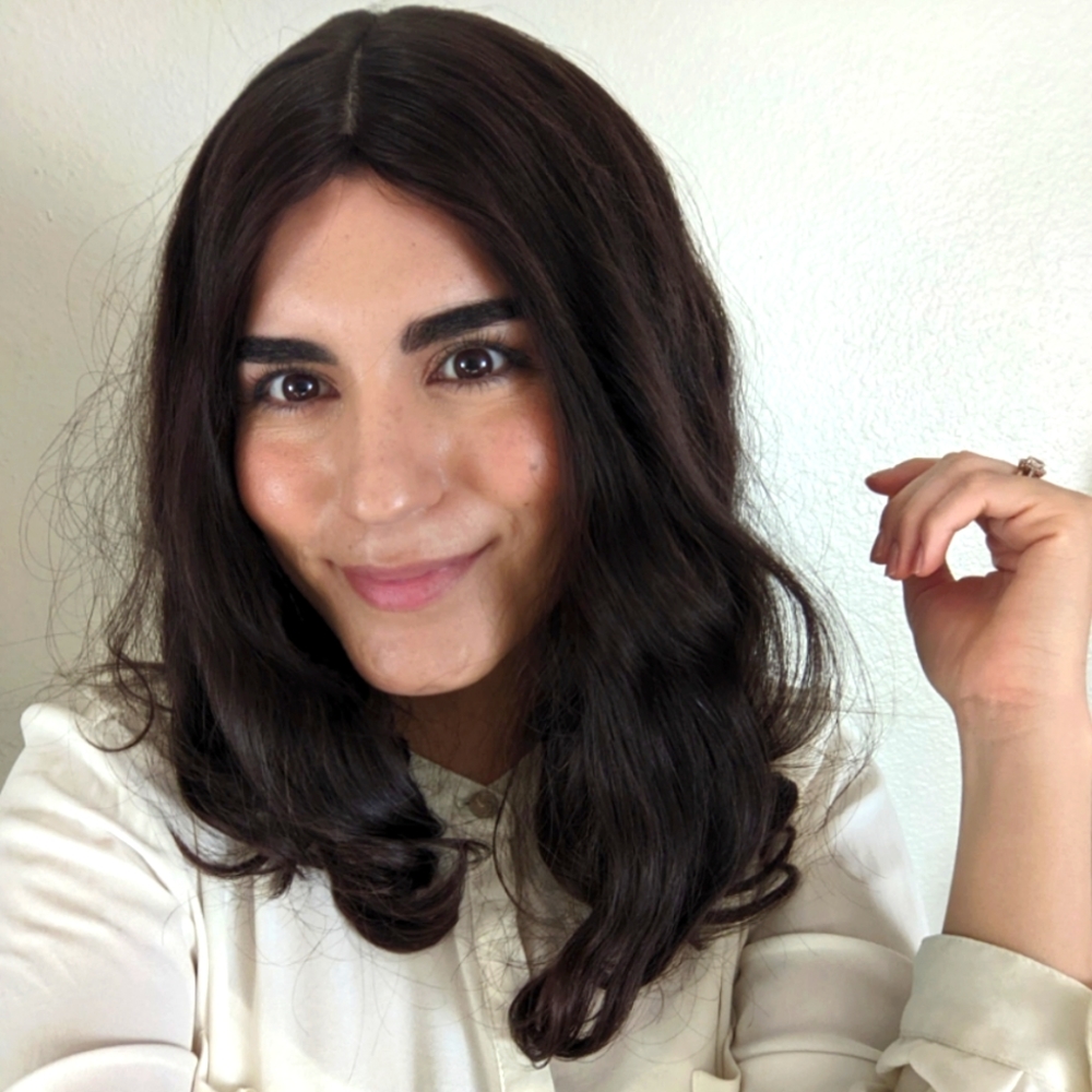 European Hair Wig Jewish Wig Silk Top 16inch